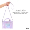 Case-Mate Micro Tote Bag - Waterproof Shoulder Bag (Soap Bubble)