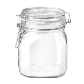 Glass Jar Bormioli Rocco Fido Transparent (6 Units)