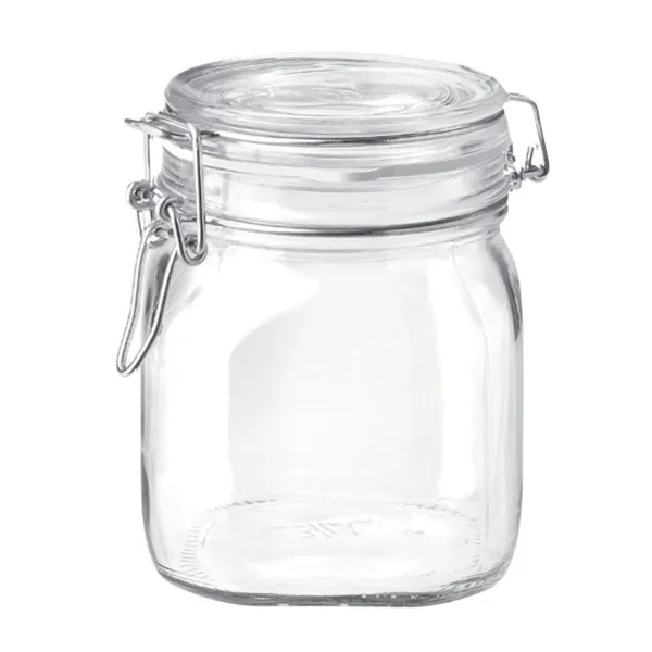 Glass Jar Bormioli Rocco Fido Transparent (6 Units)