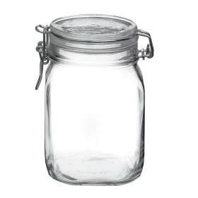 Glass Jar Bormioli Rocco Fido Transparent (6 Units)