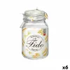 Glass Jar Bormioli Rocco Fido Transparent (6 Units)