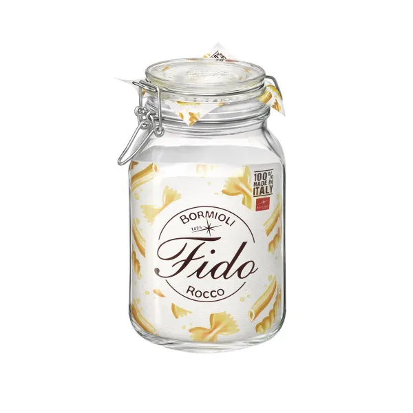 Stikla Burka Bormioli Rocco Fido Caurspīdīgs (6 gb.)