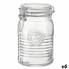 Stiklinis indas Bormioli Rocco Officina Skaidrus stiklas 1,15 L (6 vnt.)