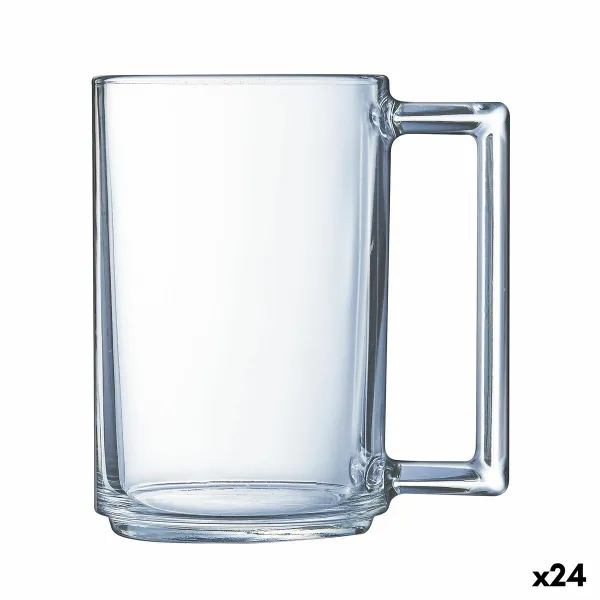 Чашка Luminarc à La Bonne Heure Caurspīdīgs Brokastis Stikls 320 ml (24 gb.)