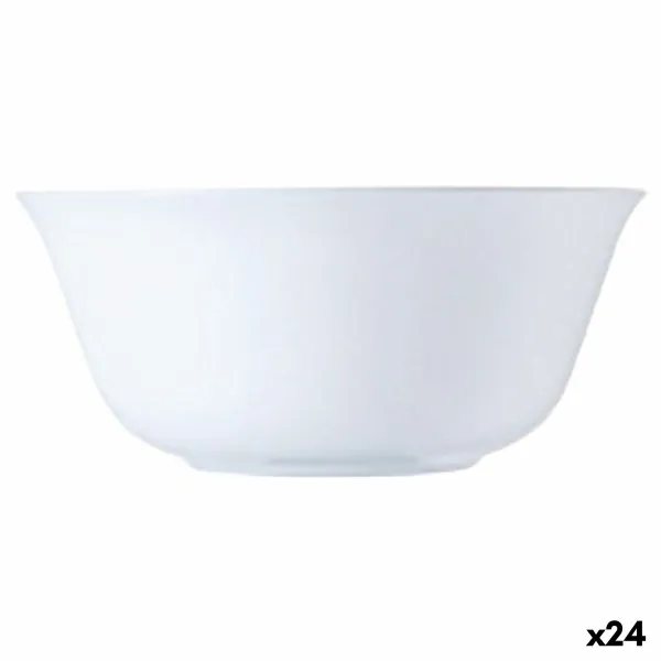 Салатница Luminarc Carine Blanco Белый Cтекло 12 cm (24 штук)
