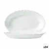 Поднос Luminarc Trianon Белый Cтекло (22 cm) (24 штук)