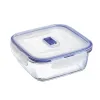 Hermētiska Pusdienu Kastīte Luminarc Pure Box Active 1,22 L Daudzkrāsains Stikls (6 gb.)