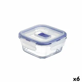 Герметичная коробочка для завтрака Luminarc Pure Box Active 380 ml Двухцветный Cтекло (6 штук)