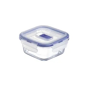 Hermetiška priešpiečių dėžutė Luminarc Pure Box Active 380 ml Dvispalviais stiklas (6 vnt.)