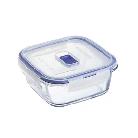 Hermetiška priešpiečių dėžutė Luminarc Pure Box Active 760 ml Dvispalviais stiklas (6 vnt.)