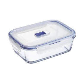 Hermetiška priešpiečių dėžutė Luminarc Pure Box Active 19 x 13 cm 1,22 L Dvispalviais stiklas (6 vnt.)