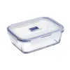 Ilmatiivis eväsrasia Luminarc Pure Box Active 19 x 13 cm 1,22 L Kaksivärinen Lasi (6 osaa)