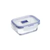 Ilmatiivis eväsrasia Luminarc Pure Box Active 380 ml 12 x 9 cm Kaksivärinen Lasi (6 osaa)