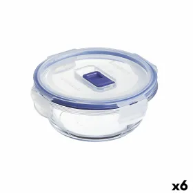 Ilmatiivis eväsrasia Luminarc Pure Box Active 420 ml 12 x 5 cm Kaksivärinen Lasi (6 osaa)