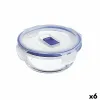 Ilmatiivis eväsrasia Luminarc Pure Box Active 420 ml 12 x 5 cm Kaksivärinen Lasi (6 osaa)