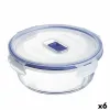 Hermetic Lunch Box Luminarc Pure Box Active 920 ml 15 x 7 cm Bicoloured Glass (6 Units)