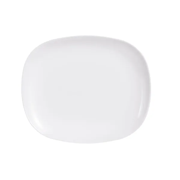 Serviravimo Lėkštė Luminarc Sweet Line Stačiakampis Balta stiklas (28 x 33 cm) (24 vnt.)