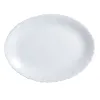 Vuoka Luminarc Feston Ovaali Valkoinen Lasi (Ø 33 cm) (6 osaa)
