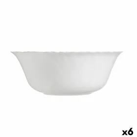 Salātu Trauks Luminarc Feston Balts Stikls (25 cm) (6 gb.)