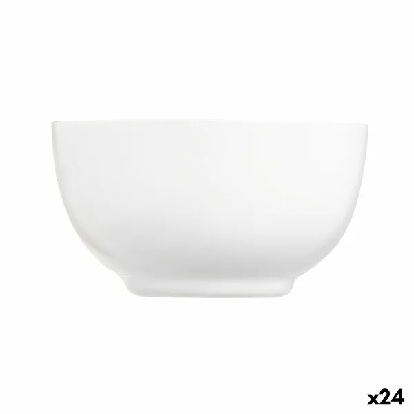 Kulho Luminarc Diwali Valkoinen Lasi 14,5 cm (24 osaa)