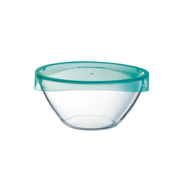 Салатница Luminarc Keep'n Lagon Прозрачный С крышкой Cтекло Ø 17 cm (6 штук)