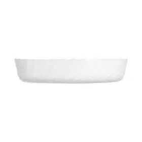 Serviravimo Lėkštė Luminarc Trianon Ovalus Balta stiklas 31 x 24 cm (6 vnt.)