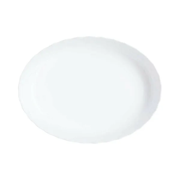 Vuoka Luminarc Trianon Ovaali Valkoinen Lasi 31 x 24 cm (6 osaa)