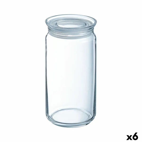 яс Luminarc Pav Прозрачный Силикон Cтекло (1,5 L) (6 штук)