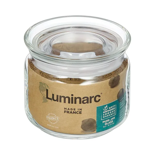 яс Luminarc Pav Прозрачный Силикон Cтекло (500 ml) (6 штук)