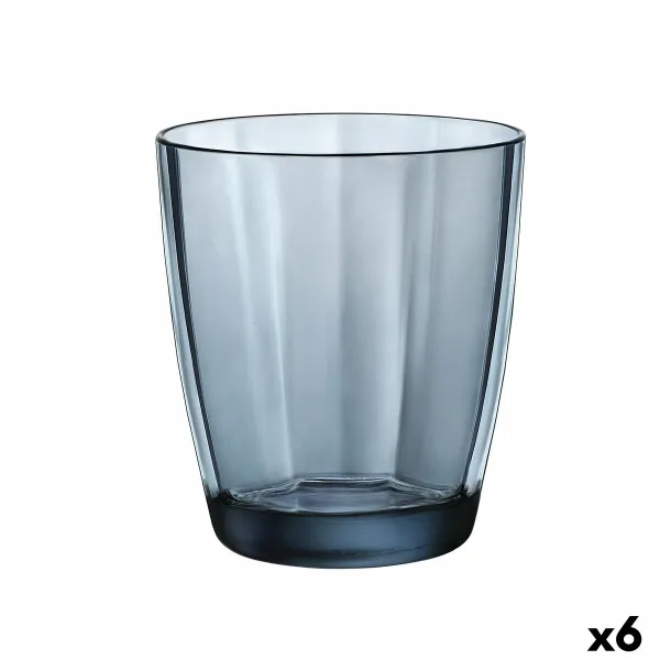 Stiklas Bormioli Rocco Pulsar Mėlyna stiklas 390 ml (6 vnt.)