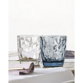 Lasi Bormioli Rocco Diamond Sininen Lasi (390 ml) (6 osaa)