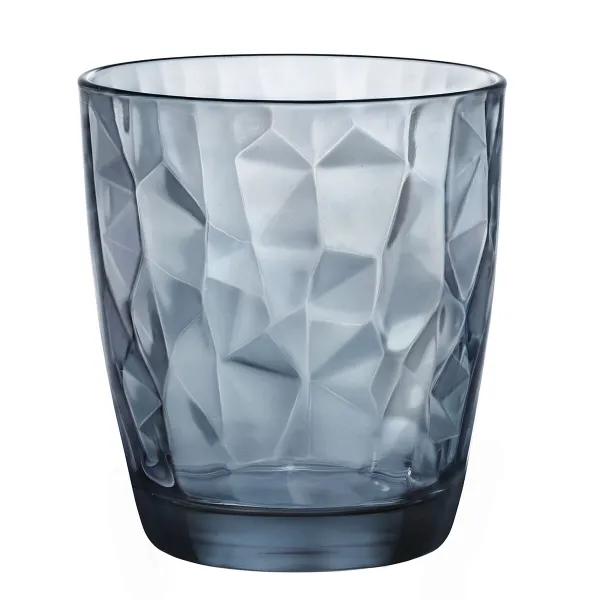 Stikls Bormioli Rocco Diamond Zils Stikls (390 ml) (6 gb.)