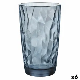 Lasi Bormioli Rocco Sininen Lasi (470 ml) (6 osaa)