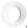 Serving Platter Bormioli Rocco Ebro Circular Glass (Ø 32 cm) (12 Units)