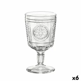 Viinilasi Bormioli Rocco Romantic Läpinäkyvä Lasi 320 ml 6 Kappaletta