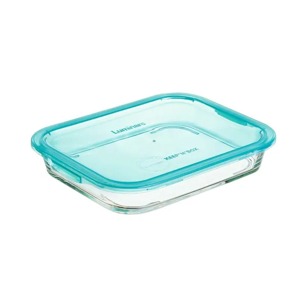 Ilmatiivis eväsrasia Luminarc Keep'n Lagon Turkoosi 1,5 L Lasi (6 osaa)