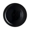 Плоская тарелка Luminarc Pampille Чёрный Cтекло (25 cm) (24 штук)