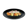 Плоская тарелка Luminarc Pampille Чёрный Cтекло (25 cm) (24 штук)