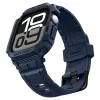 Spigen Rugged Armor Pro V2 – Strap with Case for Apple Watch 10/11 42mm (Navy Blue)