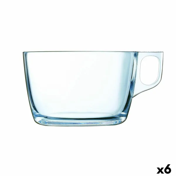 Puodelis Luminarc Nuevo Suuri Läpinäkyvä Lasi (500 ml) (6 osaa)