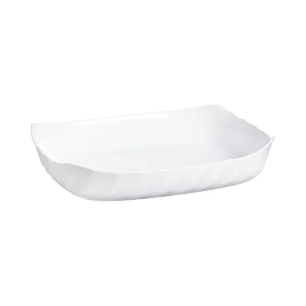 Vuoka Luminarc Smart Cuisine Suorakulmainen Valkoinen Lasi 33 x 27 cm (6 osaa)