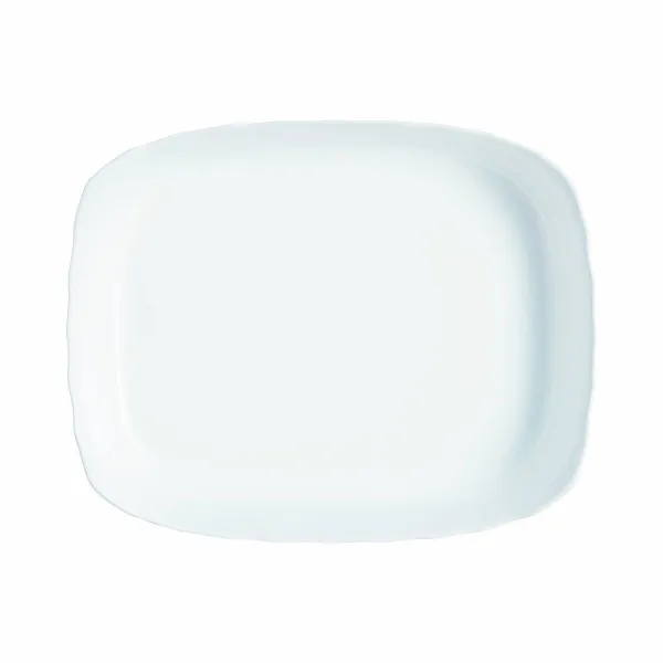 Pasniegšanas Plate Luminarc Smart Cuisine Taisnstūra Balts Stikls 33 x 27 cm (6 gb.)