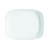 Pasniegšanas Plate Luminarc Smart Cuisine Taisnstūra Balts Stikls 33 x 27 cm (6 gb.)