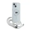 Karl Lagerfeld Crossbody IML Karl Head MagSafe - iPhone 15 / 14 / 13 Case (Transparent)