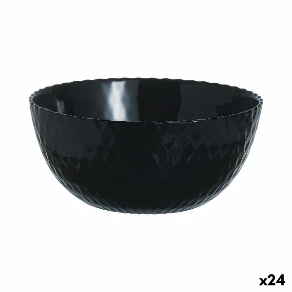 Uzkodu Bļoda Luminarc Pampille Noir Melns (24 gb.)