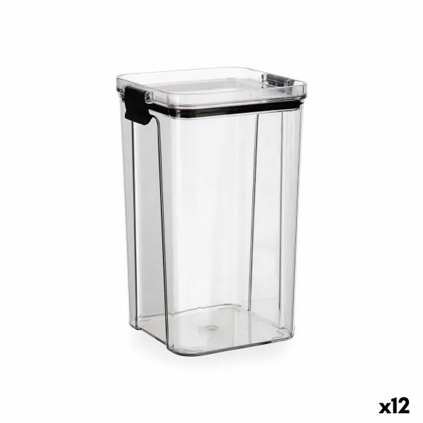 Pārtikas konservēšanas trauks Quid Cocco Caurspīdīgs 1,3 L (12 gb.)