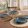Блюдо для десертов Quid Vita Керамика Синий (19 cm) (12 штук)