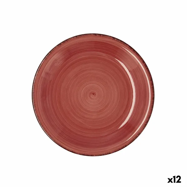Jälkiruokalautanen Quid Vita Keraminen Punainen (19 cm) (12 osaa)