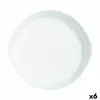 Pasniegšanas Plate Luminarc Smart Cuisine Apaļa Balts Stikls Ø 28 cm (6 gb.)