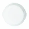 Serving Platter Luminarc Smart Cuisine Circular White Glass Ø 28 cm (6 Units)